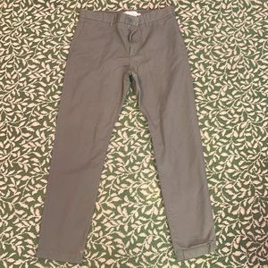 Men’s H&M Slim Fit Olive Green Chinos (Size 33)